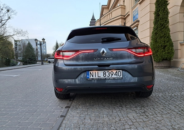 Renault Megane cena 44900 przebieg: 91000, rok produkcji 2017 z Iława małe 277